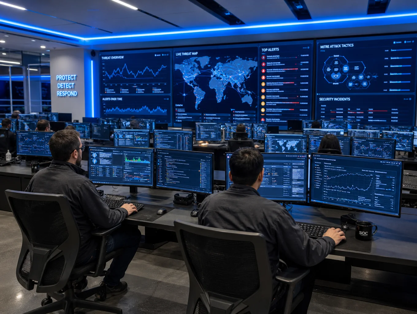 Monitorización de eventos de seguridad y telemetría Wazuh SIEM y XDR